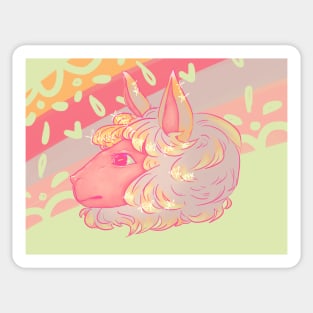 Cute Llama Sticker